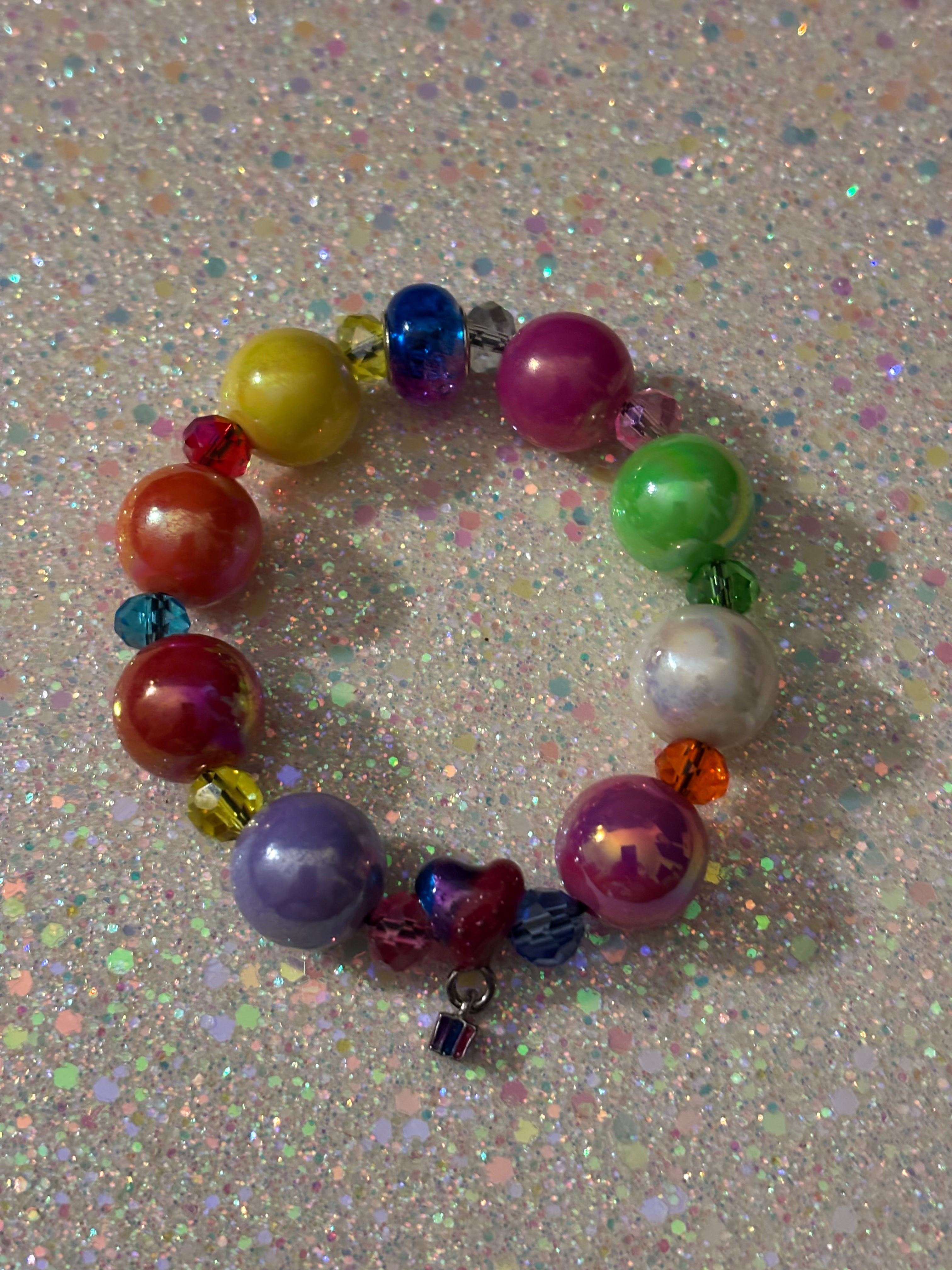 Heart Air Balloon with Gift Charm