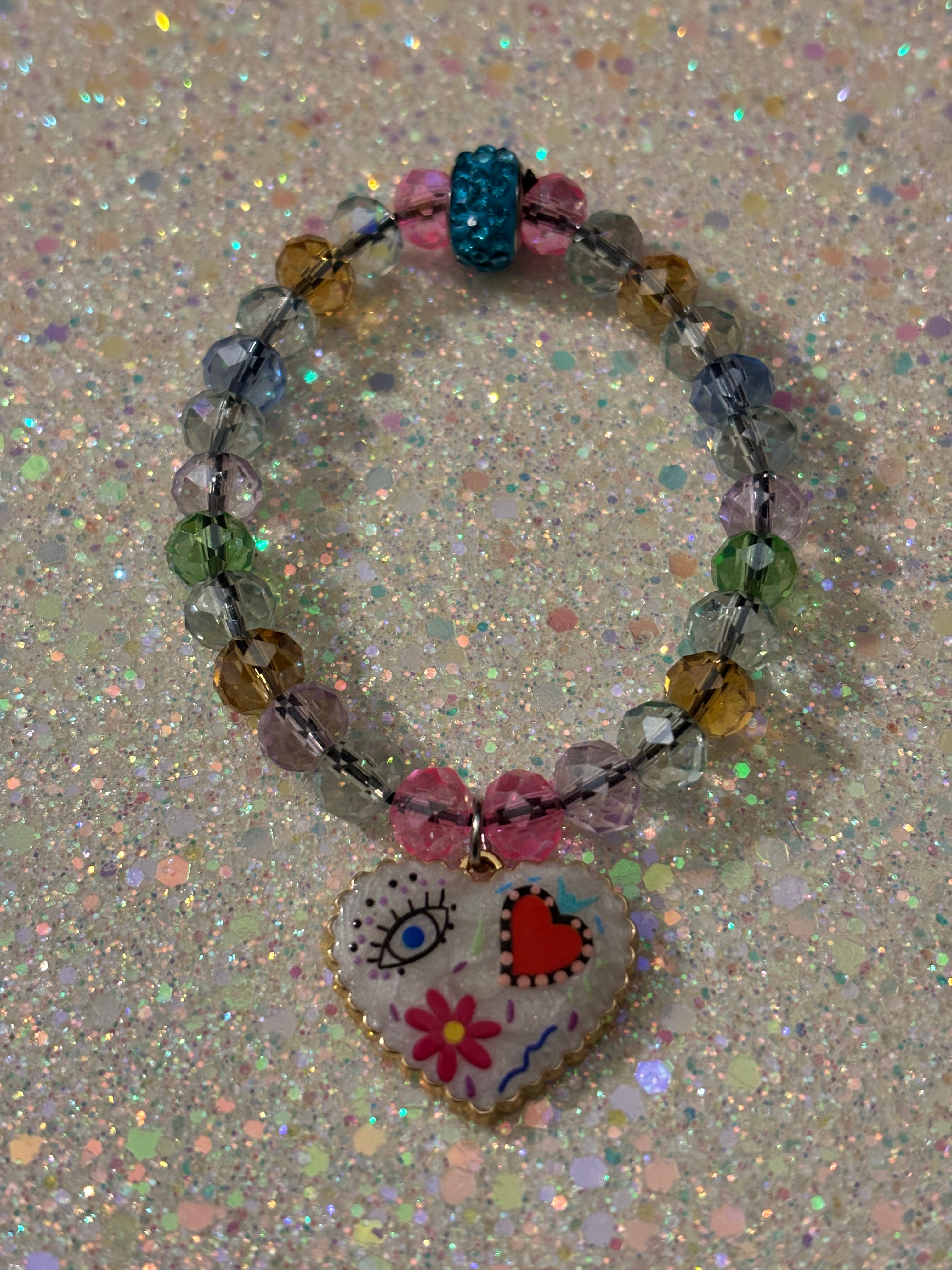 Evil Eye Protection Glass Beaded