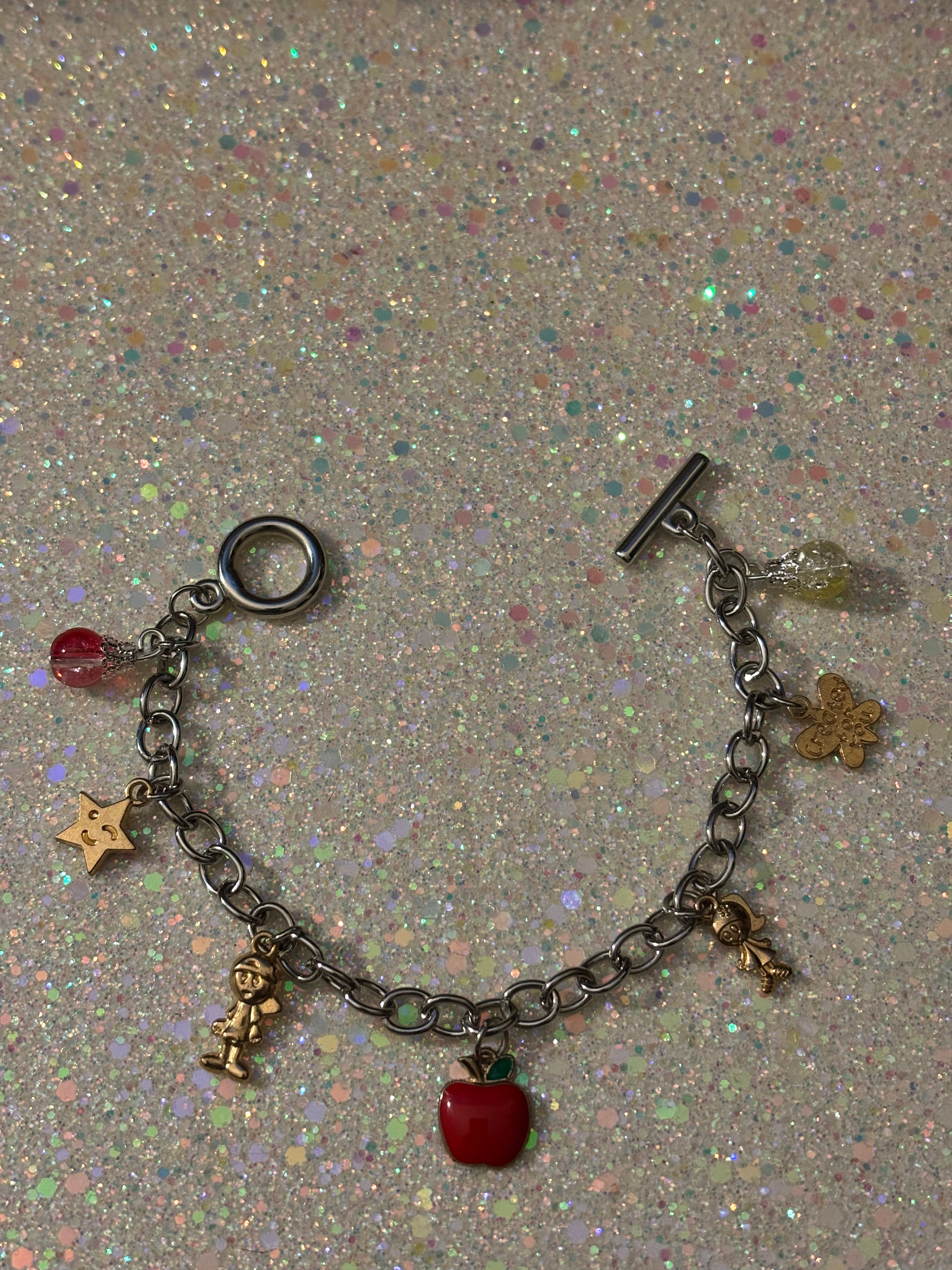 Alloy Chain Teachers Bracelet