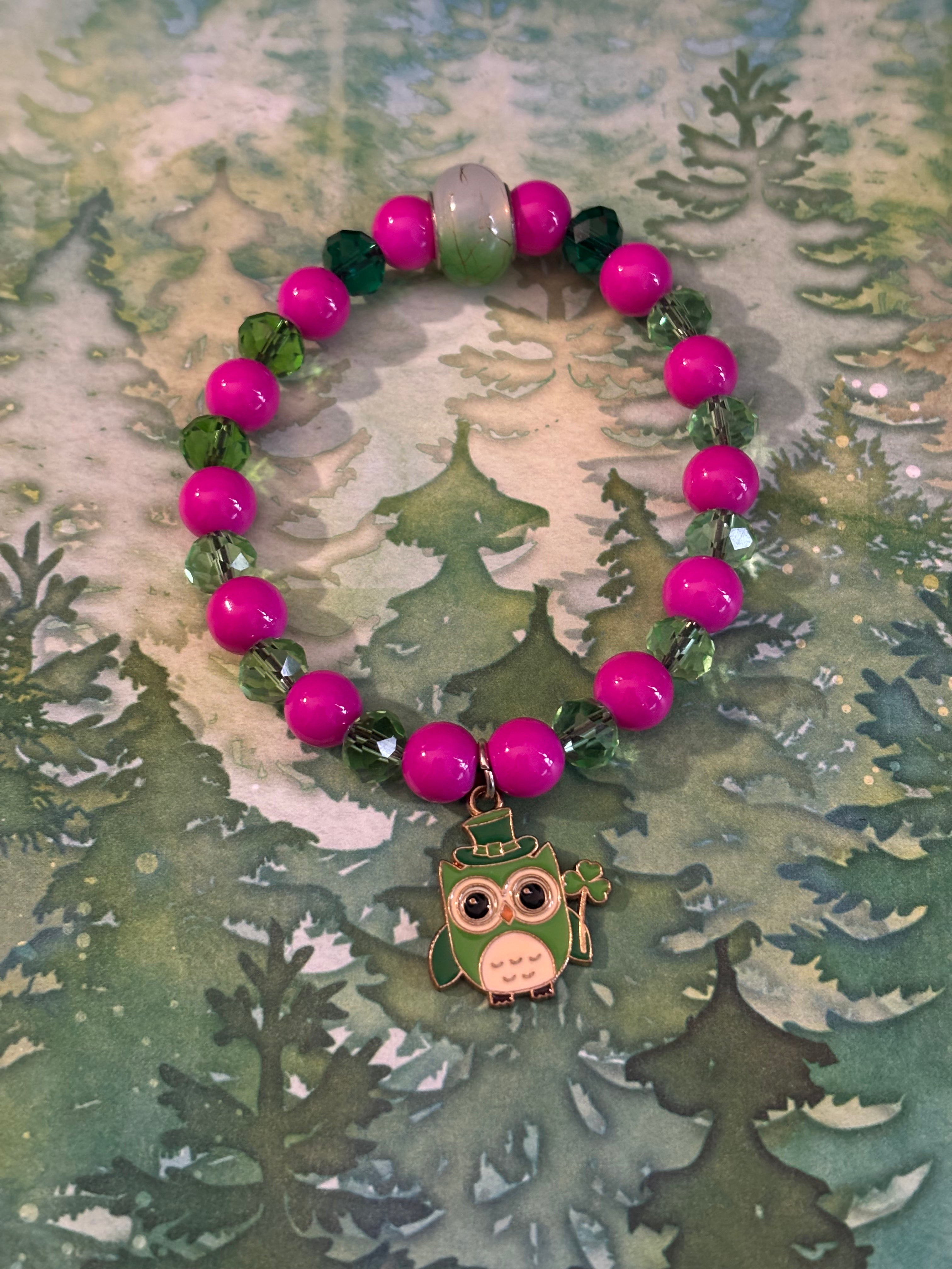St. Patrick Lucky Owl