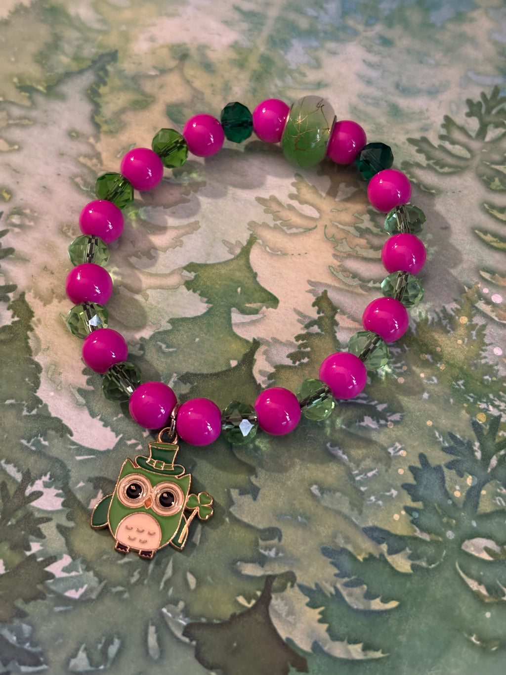 St. Patrick Lucky Owl