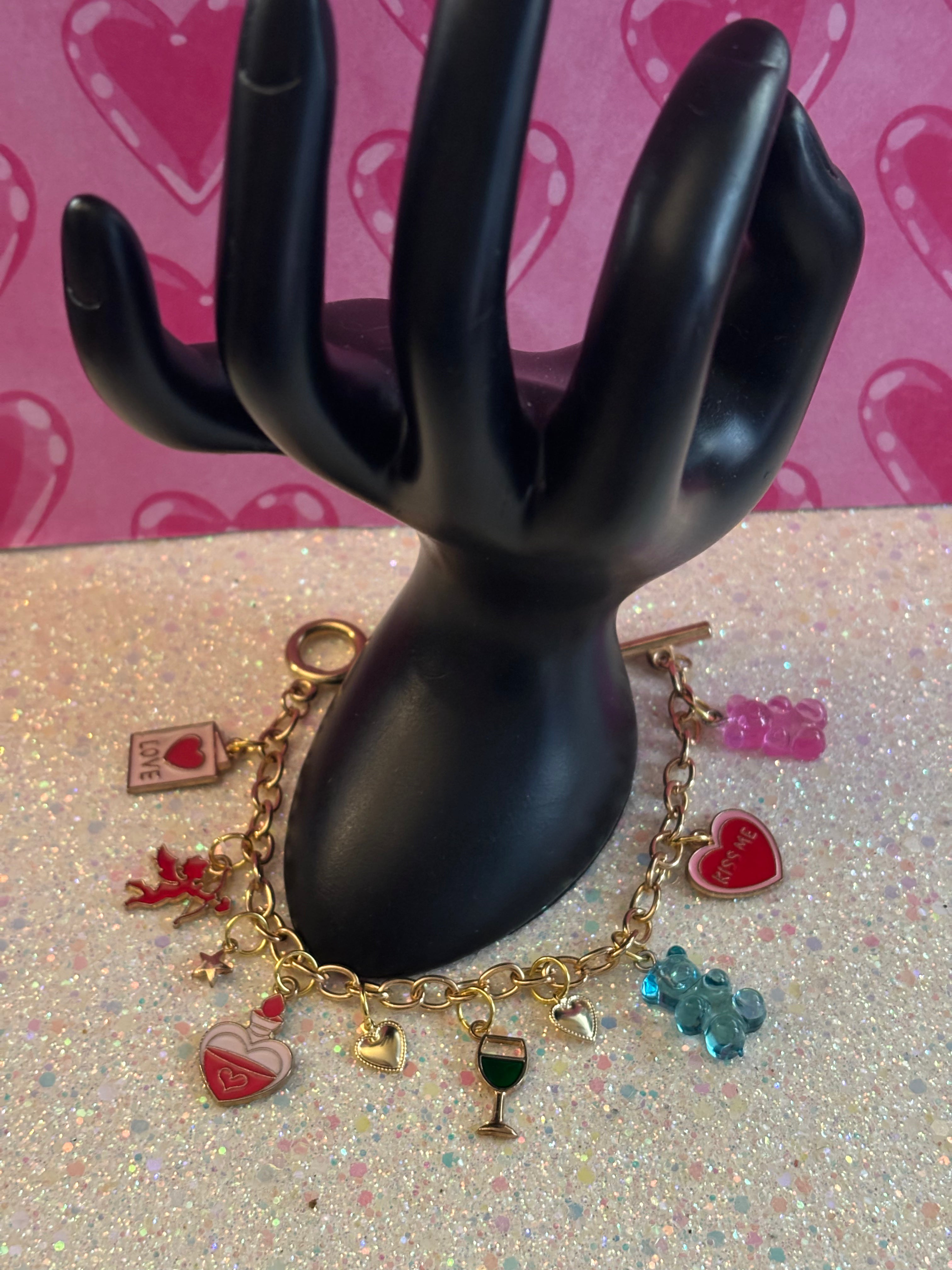Gold Plated Stainless Steel Chain Cupid Love Spell